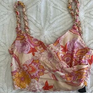 Zara Size Large Crop Top